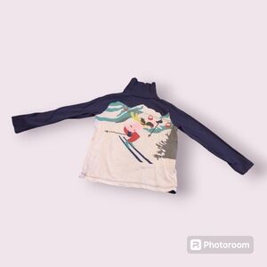 Mini Boden skiing tee